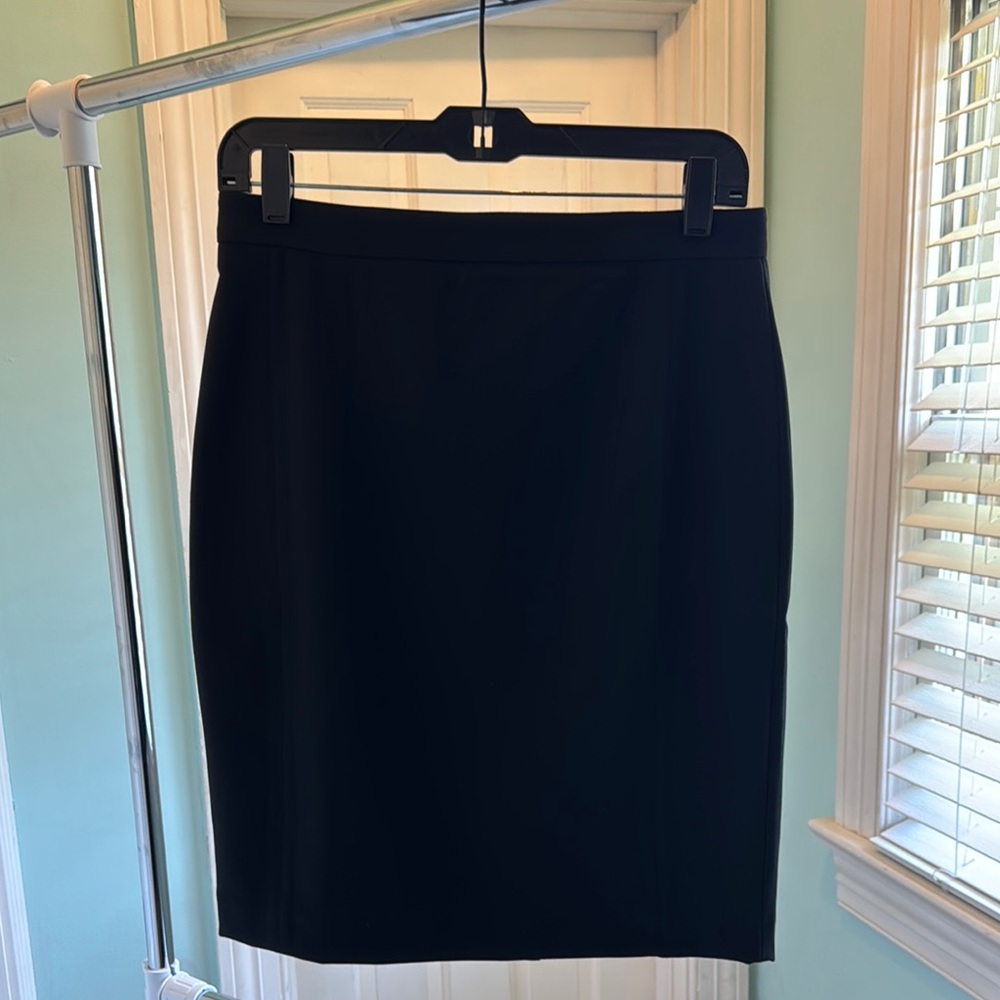 Ann Taylor Classic Black Pencil Skirt